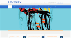 Desktop Screenshot of lamboleylawfirm.com